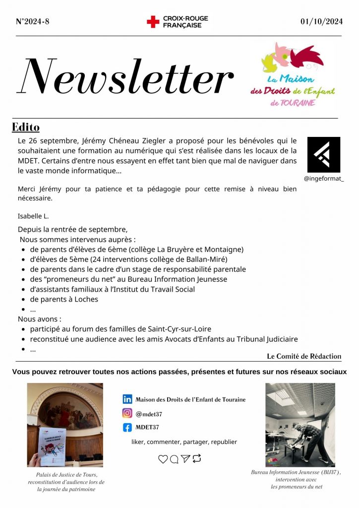 [Newsletter 2024-8]